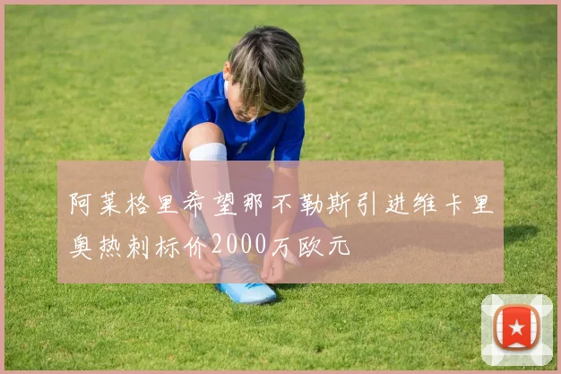 阿莱格里希望那不勒斯引进维卡里奥热刺标价2000万欧元